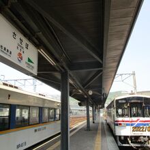 こちらが佐世保駅。トイレがない。