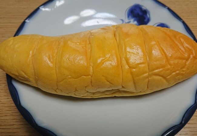 案外食べやすかった「カボチャパン」