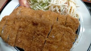 今迄食べたとんかつの中で一番美味しい！