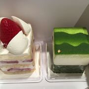 「マールのお濃い茶」ケーキ