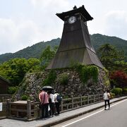 城下町、出石の象徴的建物です