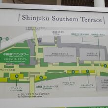 サザンテラス案内図