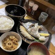 魚料理が美味しい