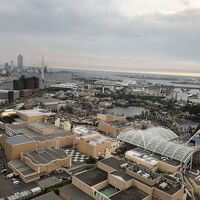 USJはエレベーターホールから見ることが出来ます。