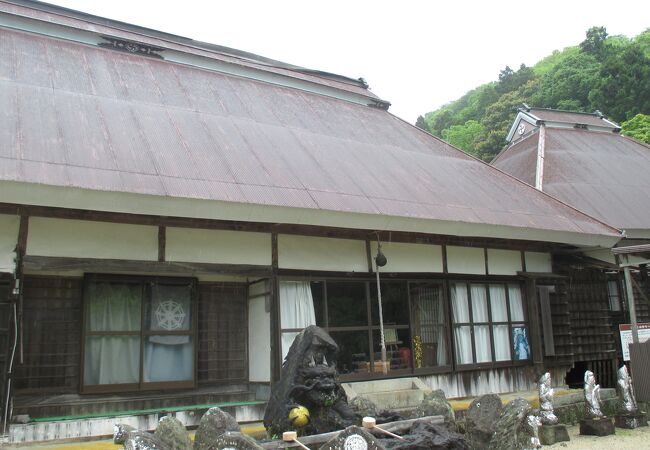 熊野磨崖仏のあるお寺さんでした。