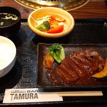 神内和牛ヒレステーキランチ