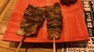 もつ焼きを生ビールとホッピーで！