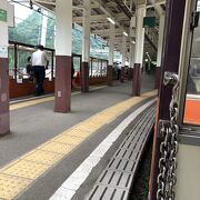 トロッコ電車の旅がはじまります