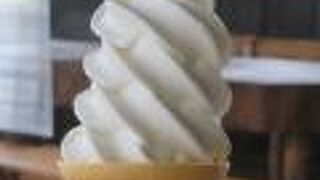 牧場の美味しいソフトクリーム