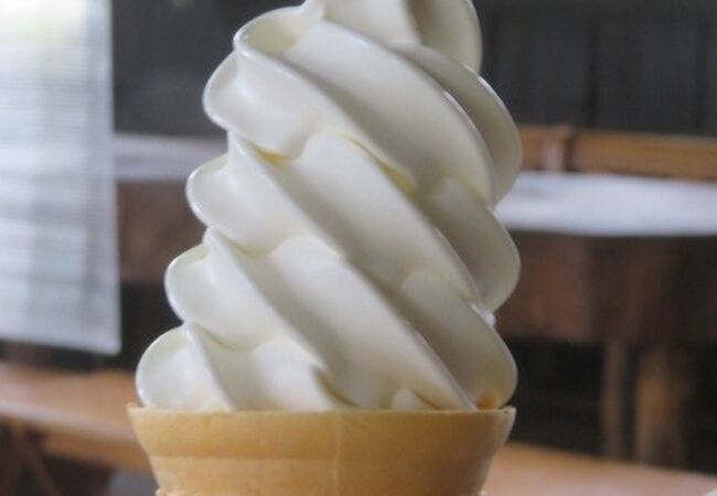 牧場の美味しいソフトクリーム