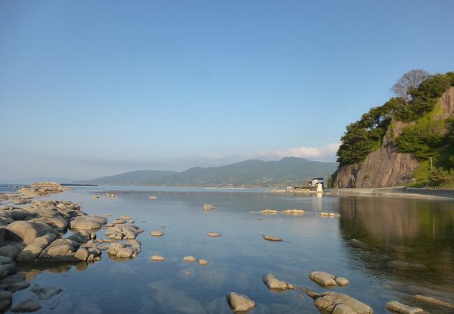 輪島岬の突端です