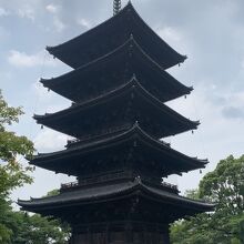 東寺のシンボル・五重塔