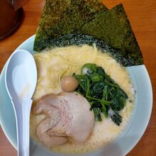 これは大盛りの塩味です