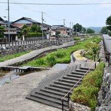 谷山川の畔