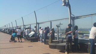 一番広い展望デッキ