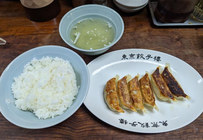 Diner with inexpensive and tasty Gyoza