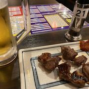 成増駅:スタミナ焼きとビール