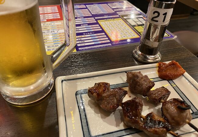 成増駅:スタミナ焼きとビール