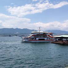 宮島の桟橋