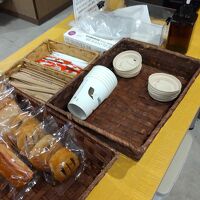 軽朝食は早い者勝ち