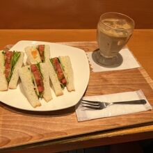 サラダサンドセット