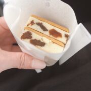 バターサンドのアイス