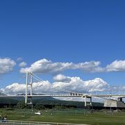 室蘭にある東日本最大の吊り橋