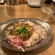 パクチーとポークのキーマカレー