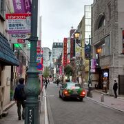 歩道が幅せまいのが難点