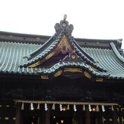 歴史ある立派な神社