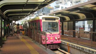 三ノ輪と早稲田の間を1時間ほどかけて走っています