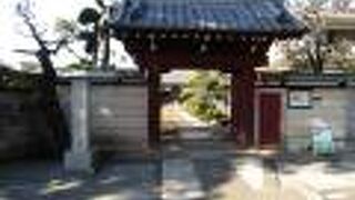 池上三院家の一つで格式高いお寺