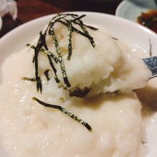 とろろご飯