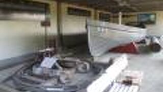 カッターが奉納されていました。