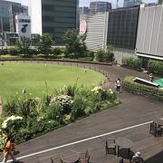 新館9Fにあるテラス