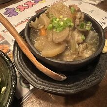 牛すじ塩煮込み