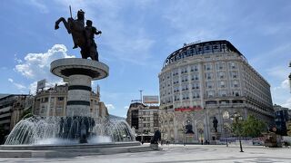 マケドニア最大の広場