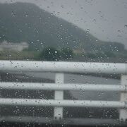 雨の安倍川