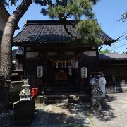 ひがし茶屋街の鎮守社