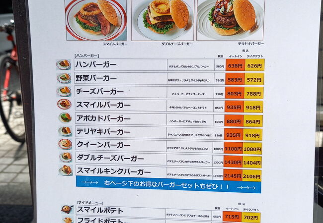 (スマイルバーガー)６月一杯で営業をやめる様です