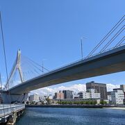 津軽海峡が一望できる公園