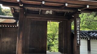 タダでは苔が見られない寺