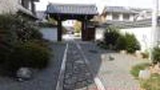 境内の枝垂れ桜が見事な枝ぶりだったので、春に再訪したい