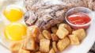 基地のレストラン