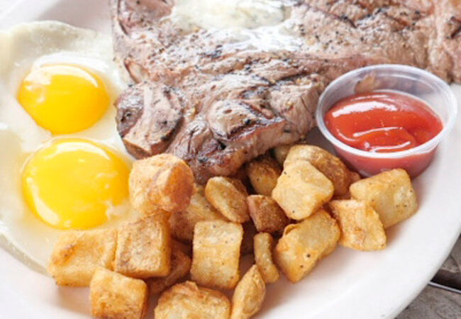 基地のレストラン