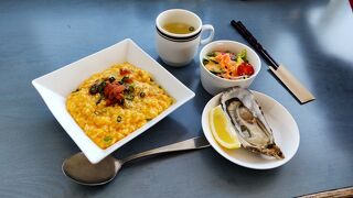 牡蠣を使った洋食