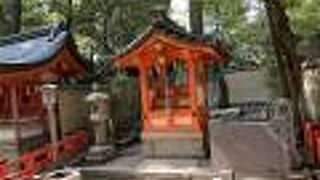 八坂神社 境内 「苦難を断ち切り 未来を切り開く 刃物神社」