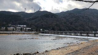 嵐山といえば渡月橋！