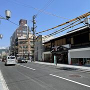 オシャレなお店もあり