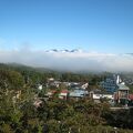 珍しい霧と雲海の伊香保を体験。老舗のホテルでたくさんの温泉、種類の多い朝食ビュッフェで満足。